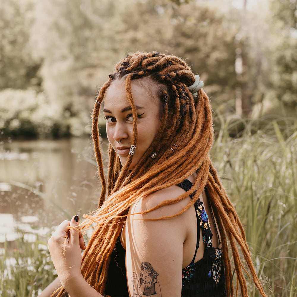 Tips that can help with an itchy scalp when wearing Synthetic Dreads!