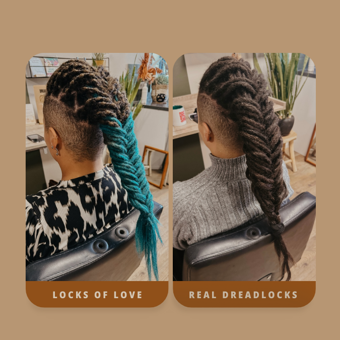 From Synthetic to Real Dreads: Stella’s 2 Year Transformation Journey