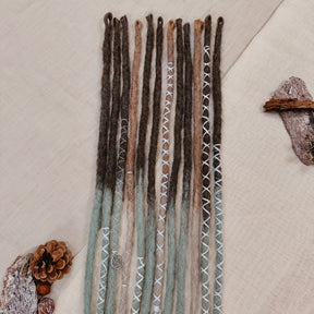 Accent Dreads Faded Mint