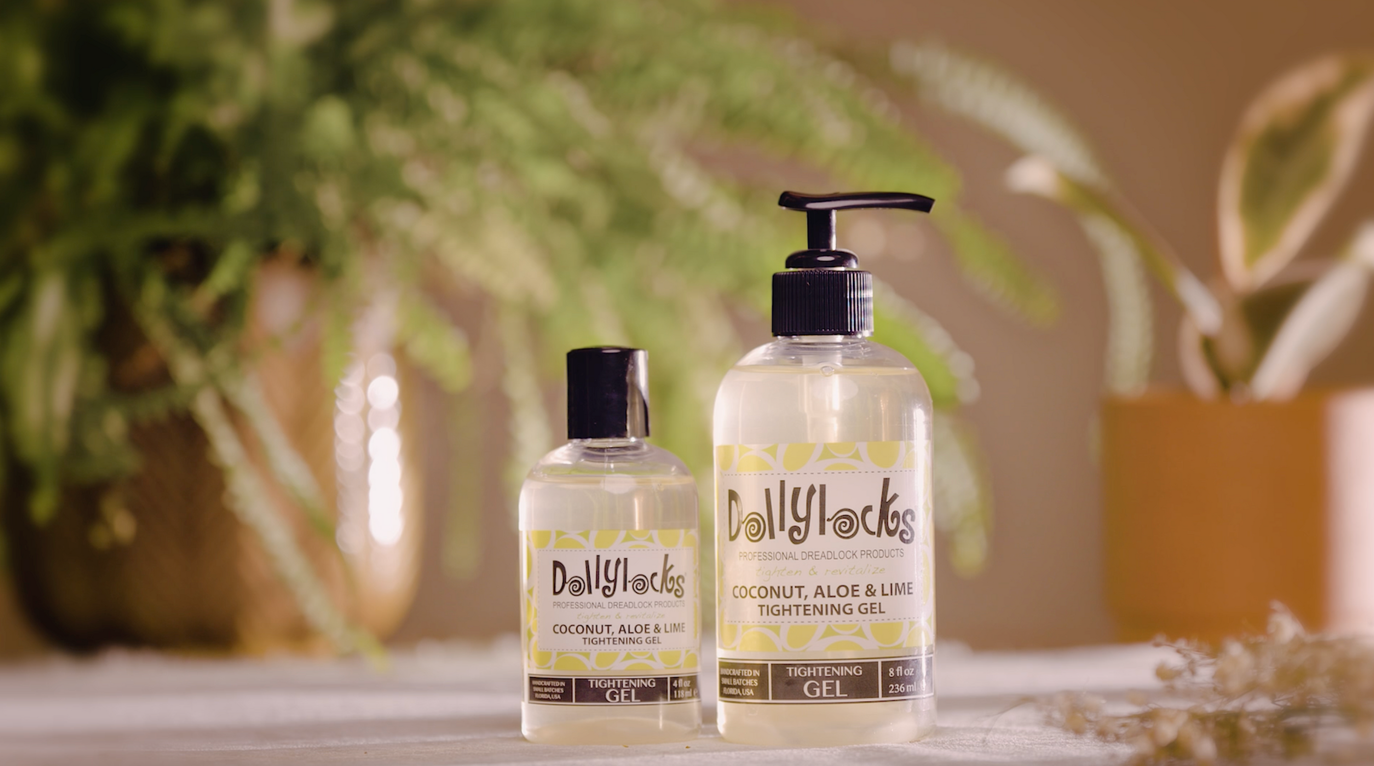 Dollylocks - Dreadlocks Tightening Gel - Coconut, Aloe & Lime (4oz