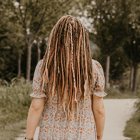 Mixed set dreadlocks at Dreadshop. Find your style! 