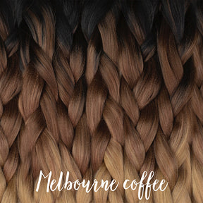 Melbourne coffee Ombré henlon hair, synthetic hair, hair & tools