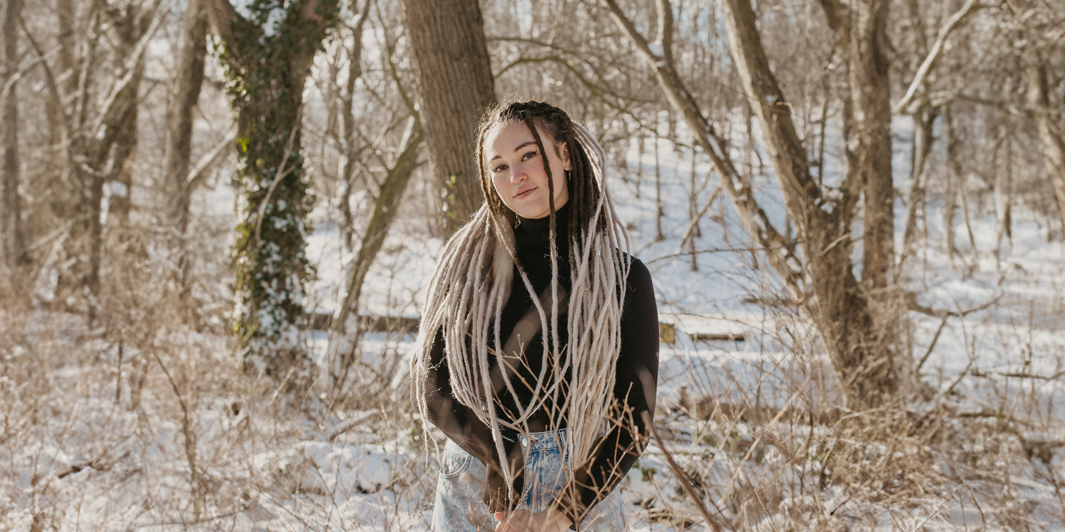 Dreadshop Synthetic Locks of Love Chocolate Swirl Bum Length 