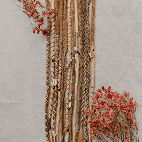 Decorated Dreadlocks Set | Beach Babe | with Braids | Dreadshop
