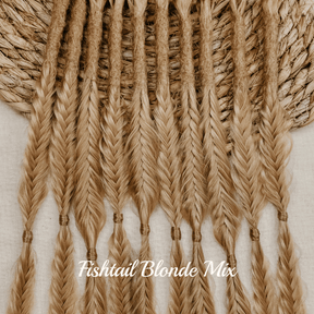 Dreadlock Fishtail Braid Locks of Love by Dreadshop Blonde