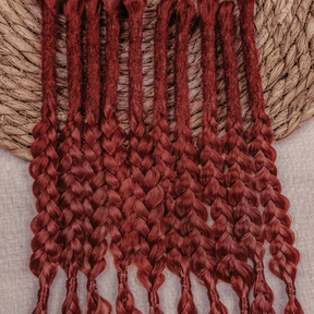 Dreadlock Braid Locks of Love by Dreadshop Maroon