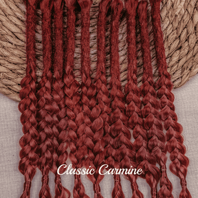 Dreadlock Braid Locks of Love by Dreadshop Maroon