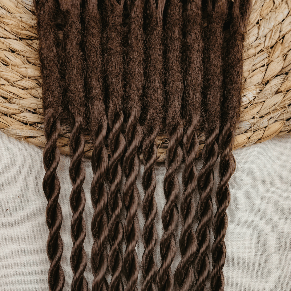 Dreadlock Twist Braid Locks of Love by Dreadshop Brown