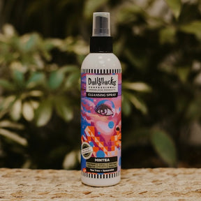 Cleansing Spray from Dollylocks, perfect for synthetic dreadlock extensions. Mintea scent at Dreadshop