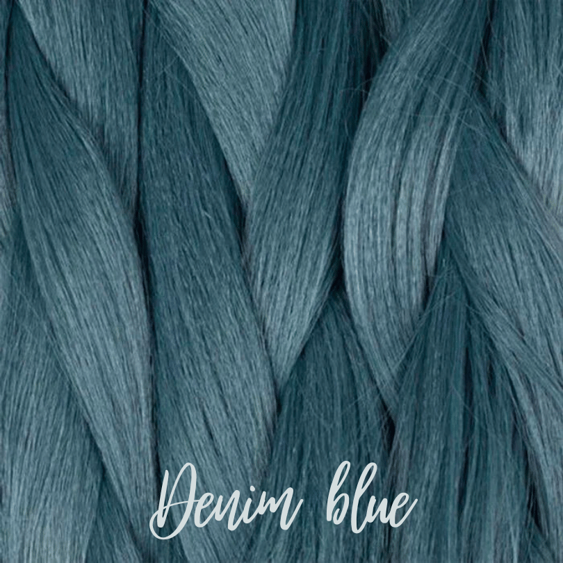 Denim blue Henlon hair, Synthetic hair, Hair & tools