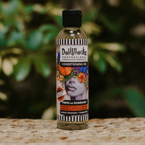 Best Dreadlock Care from Dollylocks at Dreadshop. Conditioning Oil for your dreadlocks, scent: Pepe le Rosemary