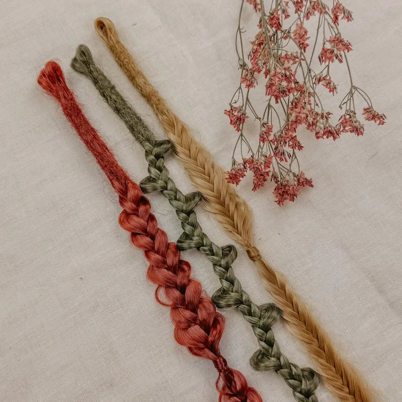 Dreadlock Mix Braid Locks of Love by Dreadshop Style and Color Variations