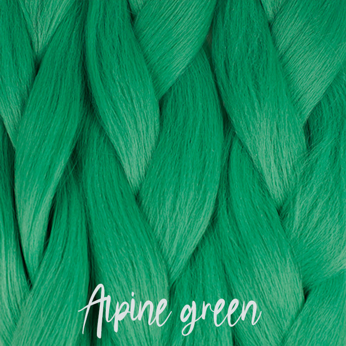 Apline_green Henlon hair, Synthetic hair, Hair & tools