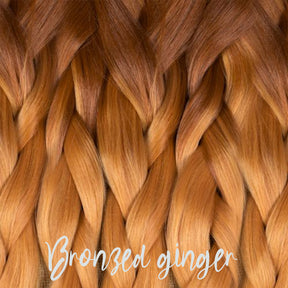 Bronzed ginger Ombré henlon hair, synthetic hair, hair & tools
