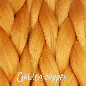 Golden copper Henlon hair, Synthetic hair, Hair & tools