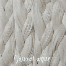 Natural white Henlon hair, Synthetic hair, Hair & tools