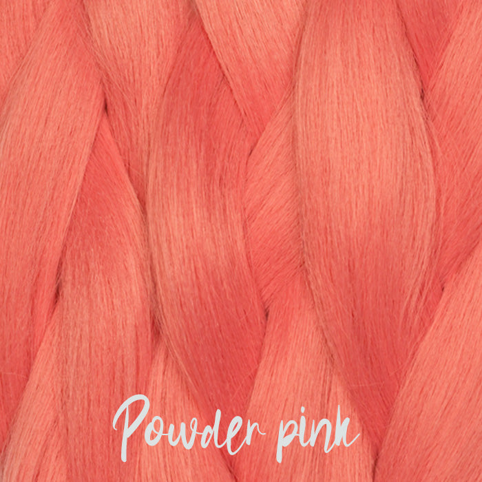 Powder pink Henlon hair, Synthetic hair, Hair & tools