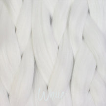 White Henlon hair, Synthetic hair, Hair & tools 