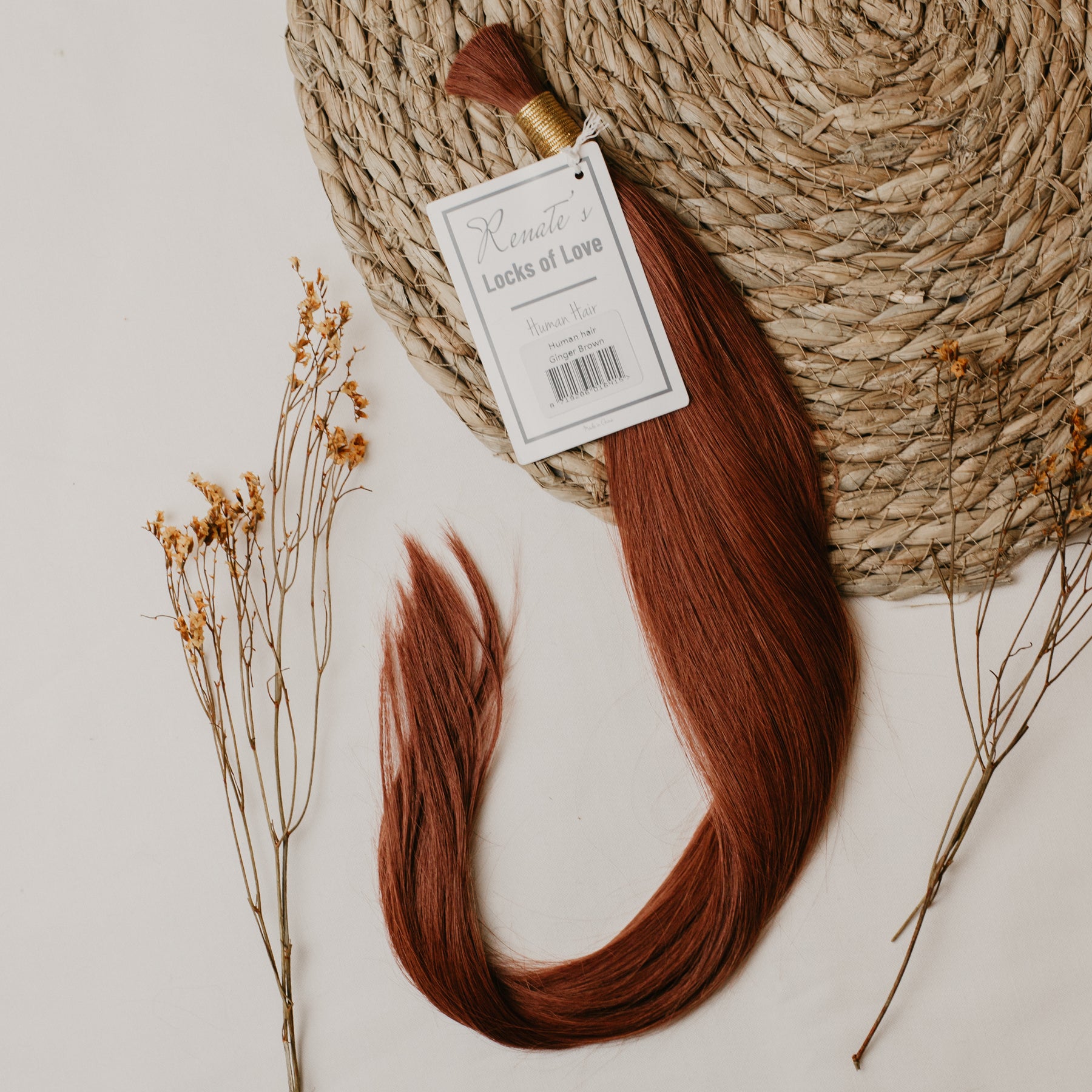 ginger brown Human hair, hair & tools 