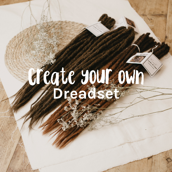 Synthetic dreadlock extensions, locks of love by dreadshop