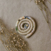 Sweet Green Flower Spiralock, hair accessories